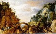 Joos de Momper Mountainous Landscape oil painting artist